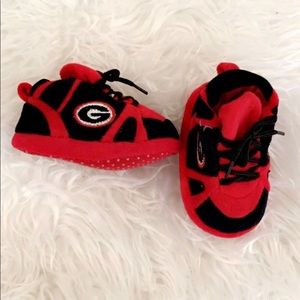 Baby’s first slippers!